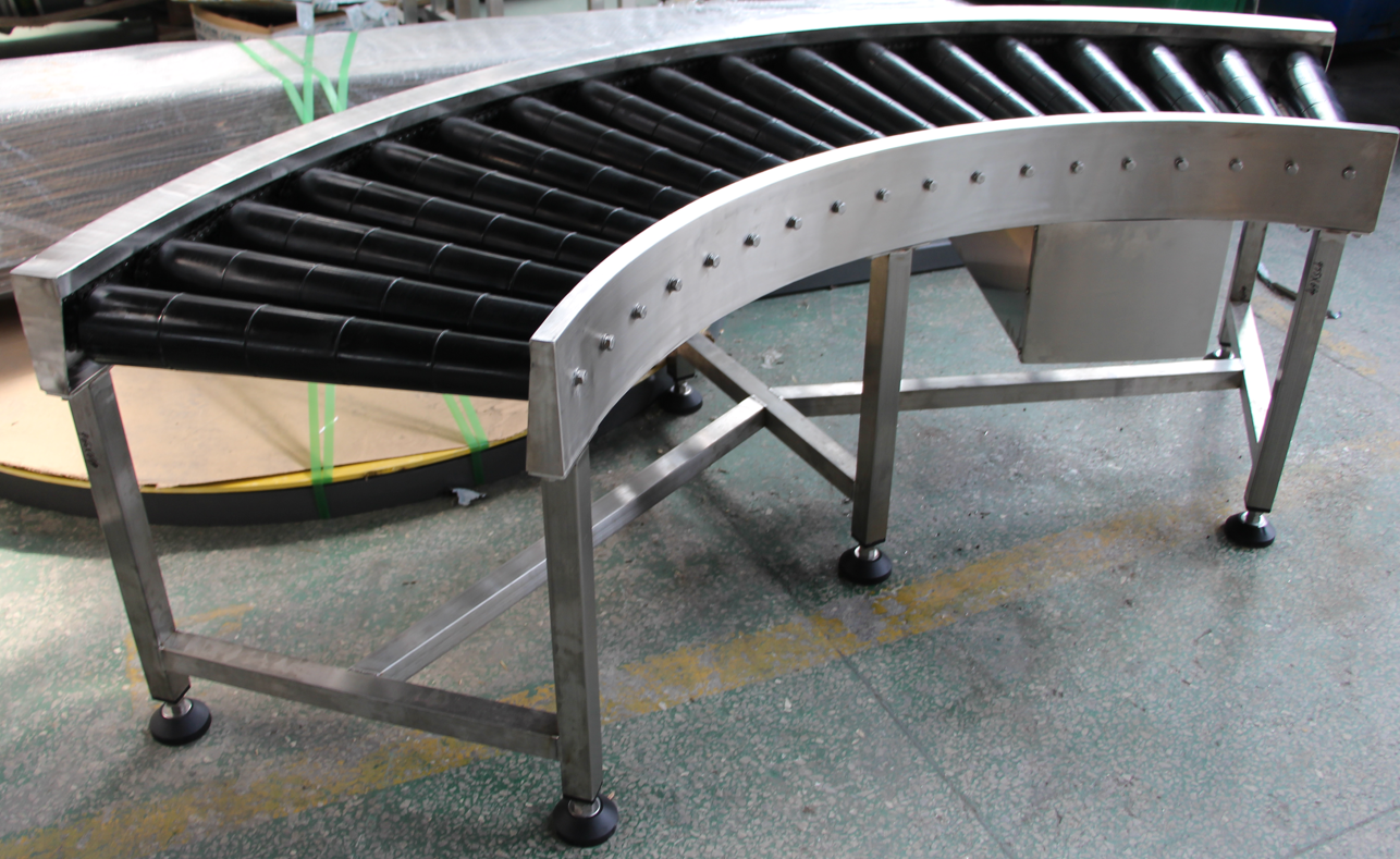 Conveyor Motor Roller System For Belt, Custom Back End Of Line Packing Conveyors