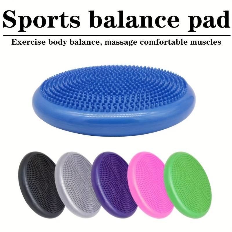 Sensory Pad Yoga Inflatable Balance Disc Core Stability Wobble Cushion Opens in a new window
