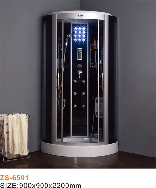 Diamond White Steam Shower Bath Enclosure Easily Maintained Size 900*900*2200mm