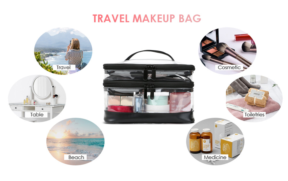 Multifunction PVC Waterproof Toiletry Bag For Travel