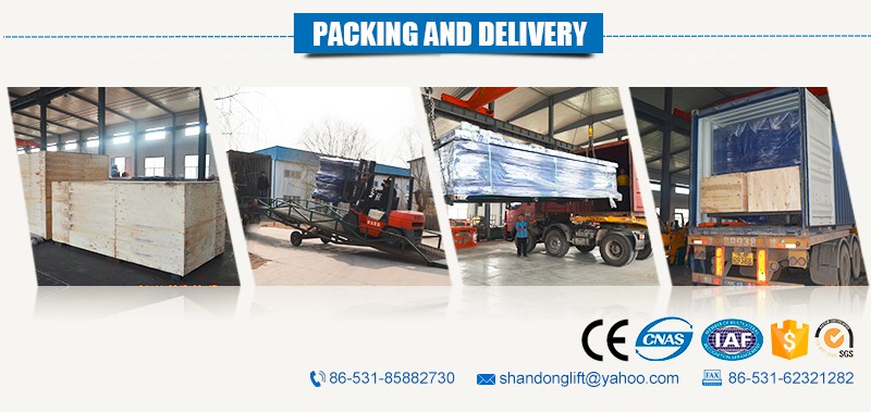 Mini lift 2500 small home car lift tables with CE , automotive scissor lift