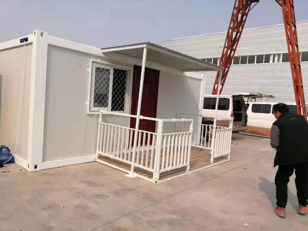 Prefab Steel 20ft 40ft Foldable Container House Flat Pack