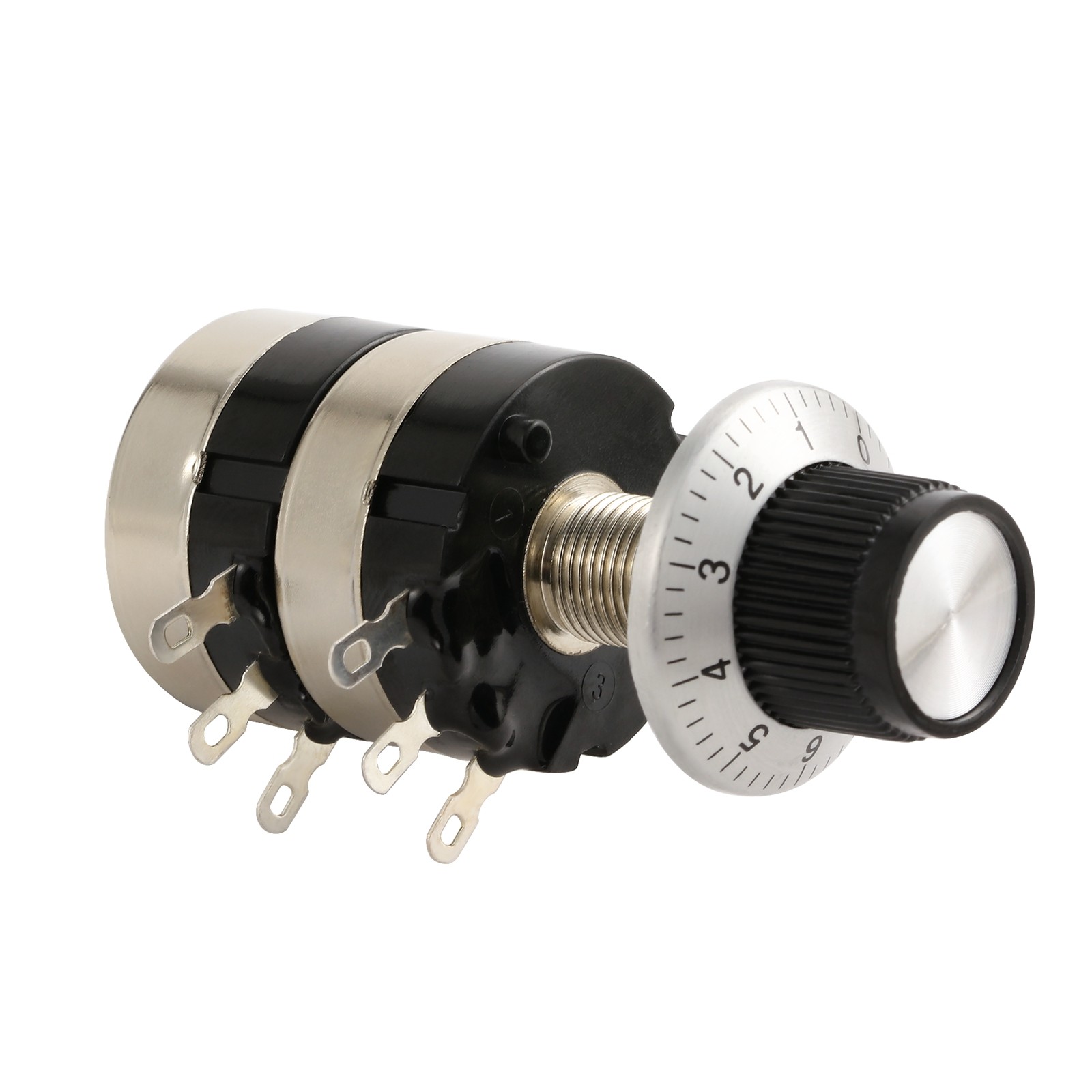 Dual Unit Rotary Type Potentiometer RV24YG25SA104 For Mechanical Medical Equipment