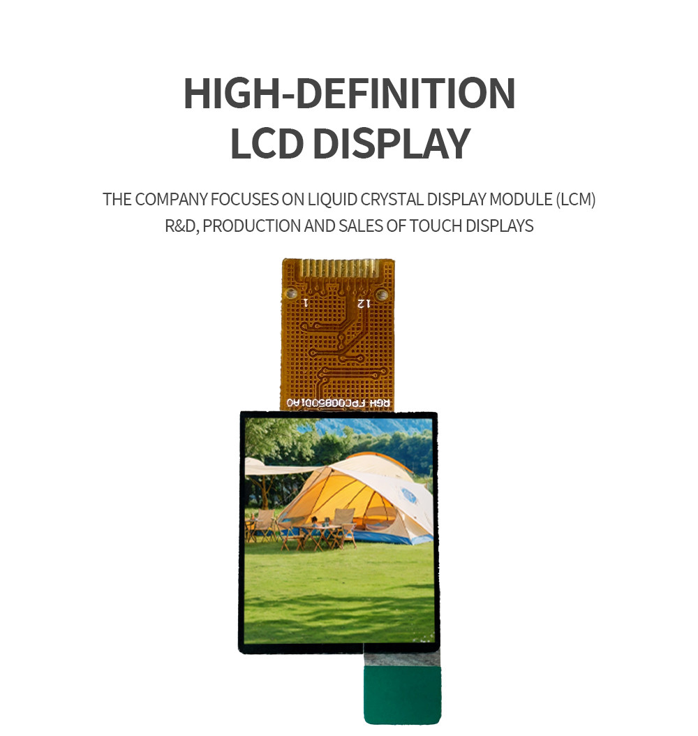 Digital TFT Touch Panel , Square LCD Display with 128x128 resolution