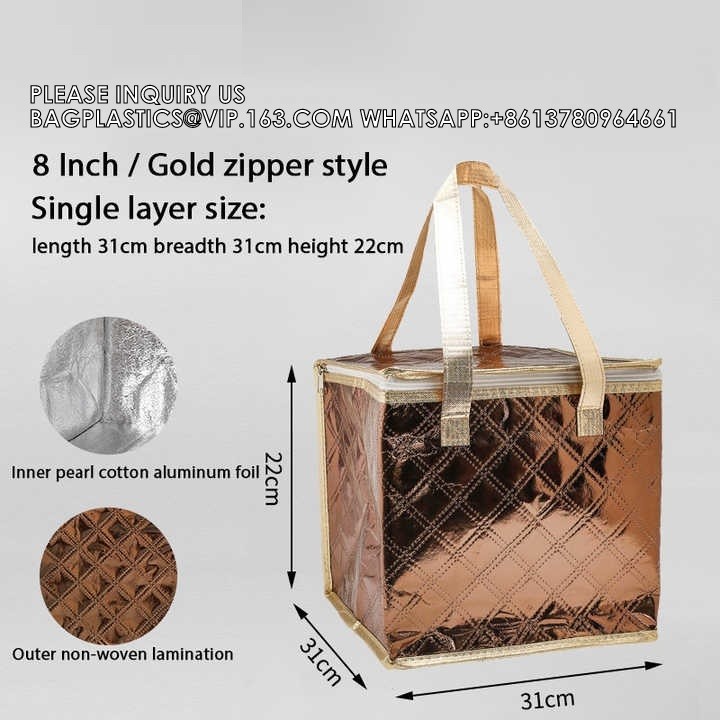 Quality Hot Sale Customizable Colors Reusable Insulated Thermal Food Delivery Picnic Beach Party Traveling Cooler