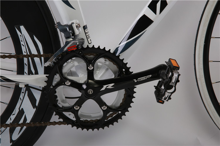 Fashion style 6061 aluminium alloy 700C racing bike/bicicle with Shimano Tiagra 16 speed and special wheel