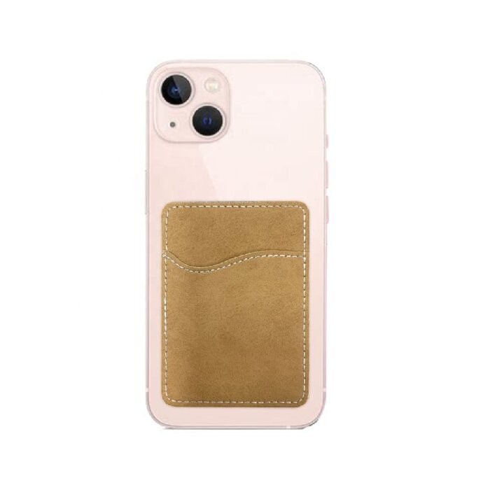 Custom Logo Sublimation Blanks Credit Card Holders Colourful PU Leather Sublimation Phone Card Holder