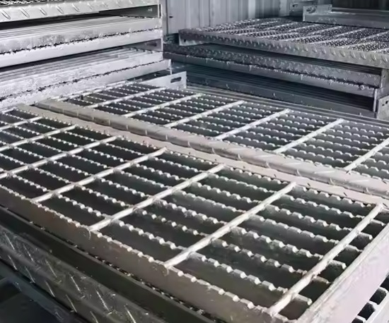 Industrial Steel Utility Grillages Structural Support Drainage Ventilation Edge Protection