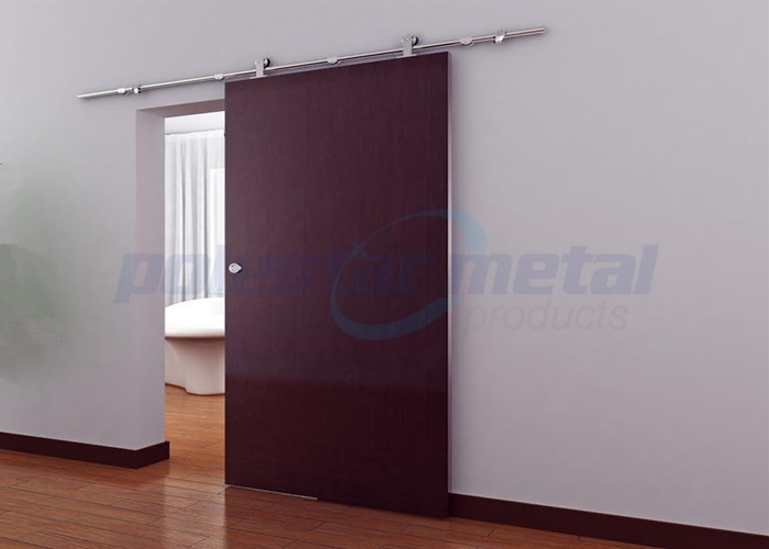 2000mm Curved Stainless Steel Barn Door Hardware For Wooden Sliding Door