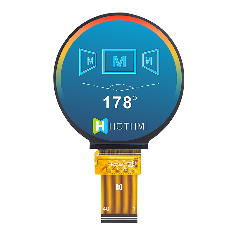 2.8 Inch IPS 480x480 Round Circle Screen TFT Display Panel ST7701S For Industrial Control