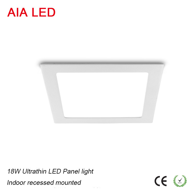 Round recessed mounted IP20 18W low price ultrathin LED Panel light