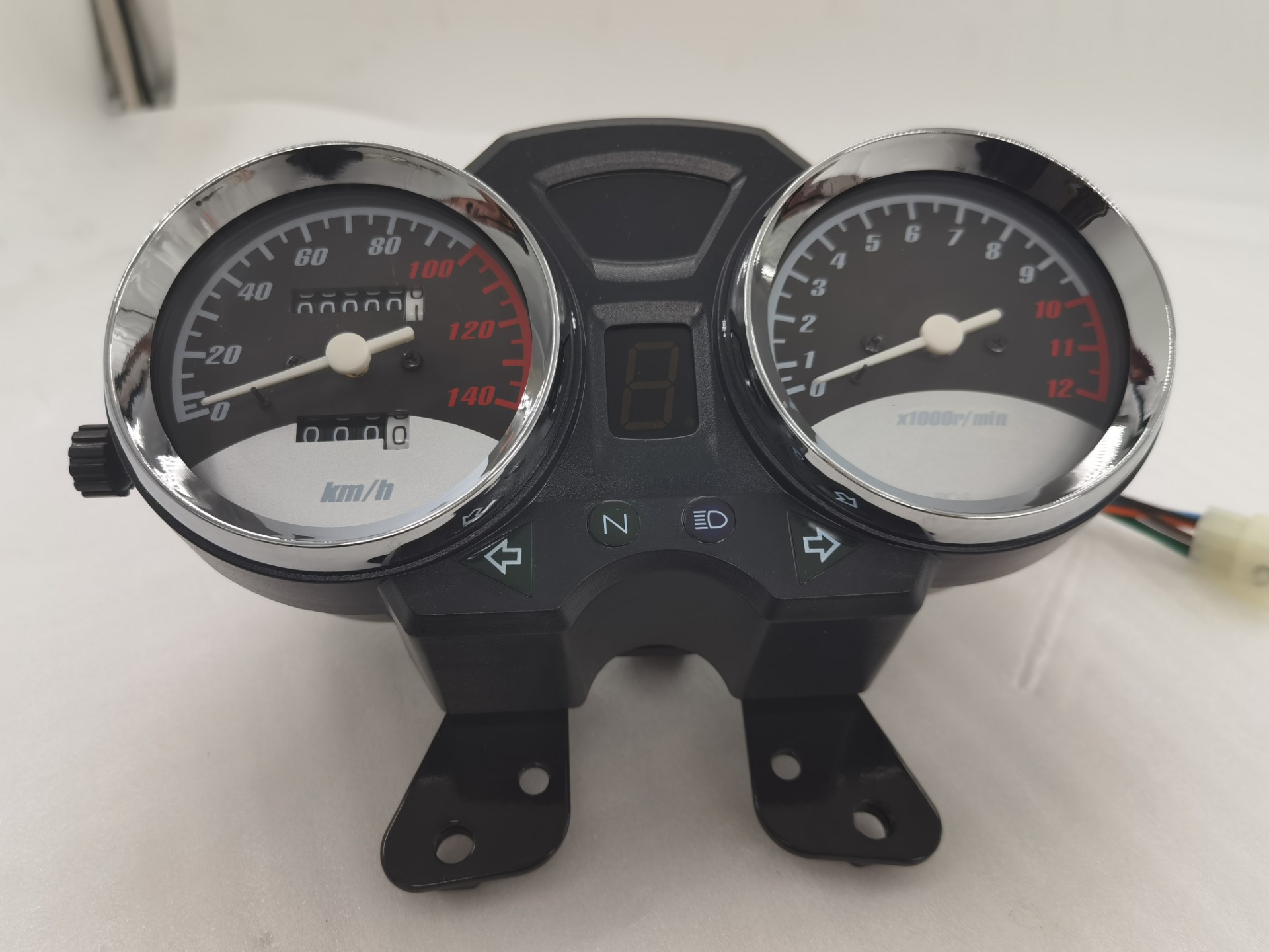 Prince Speedometer Odometer Motorcycle Meters for DAYANG BOX in Black Color