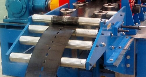 U Profile Rainwater Commercial Corrugated Downspout Gutter Machine