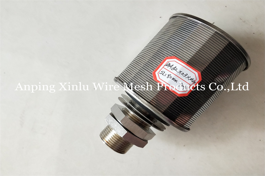 82mm Stainless Steel Wire Wrap Screen Nozzle Double Head Filter Nozzles