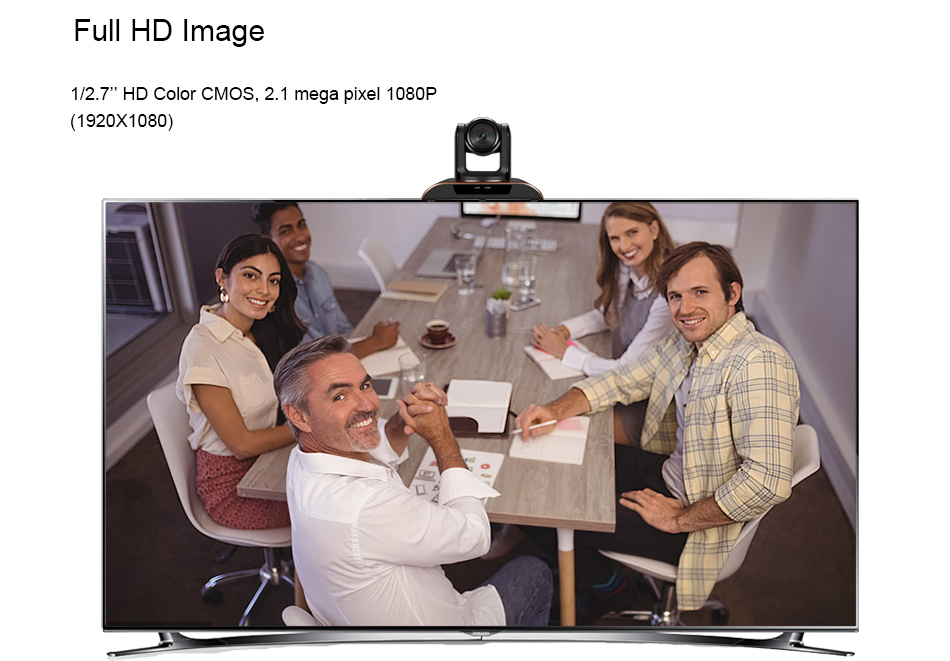 Fixed Focus Video Conference Groups 8.0MP and Omnidirectional Bluetooth Speakerphone