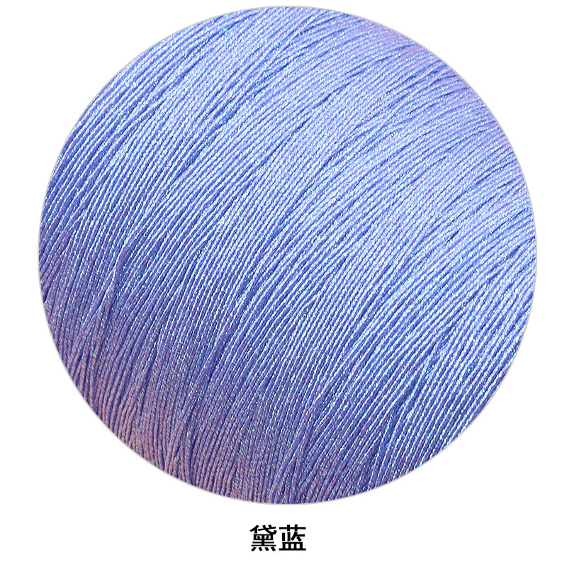500m Polyester Magic Wax Thread 10 Vibrant Colors for Hand Knitting Boho Accessories