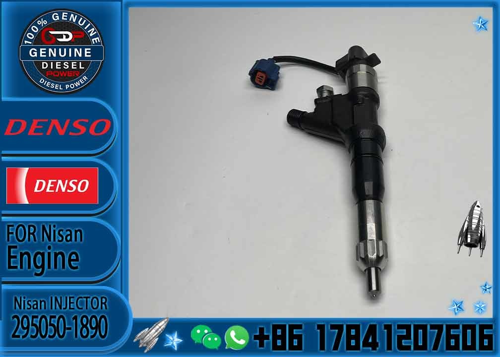 High Quality Diesel Engine Parts Fuel Injector 23670-E0A70 Common Rail Injector 295050-1890