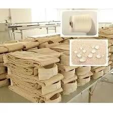 China Nonwoven Pulse Jet Fabric Industrial Filter Bags 500gsm 750gsm For Gas Filtration on sale