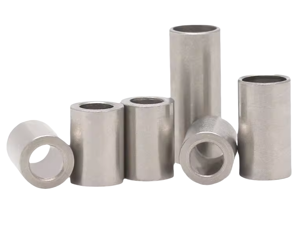 Aluminum Round Threaded Tube Bushings Spacers Sleeve Metal Stainless Steel Bushing for M5 M6 M8 M10 Custom Size 6mm 8mm 10mm