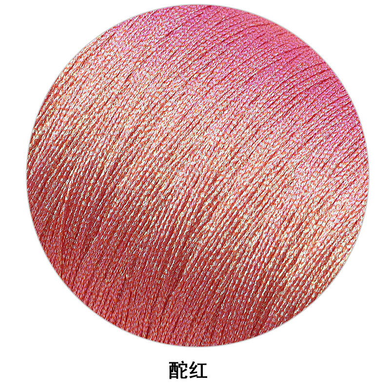500m Polyester Magic Wax Thread 10 Vibrant Colors for Hand Knitting Boho Accessories