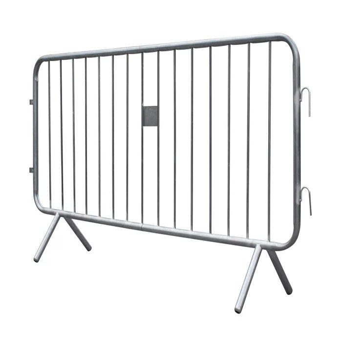 Galvanized Crowd Control Fence