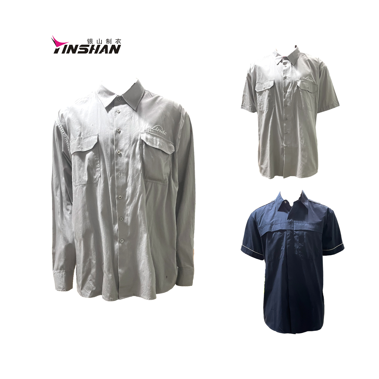 Work Coverall Uniform Type for Construction Workers Stylish Engineer Uniform Workwear