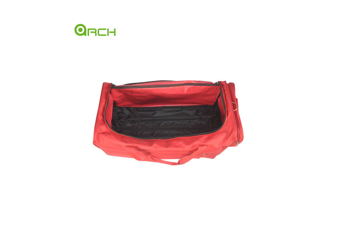 Rolling Luggage Bag Tapestry Wheeled Duffle with One Front Pocket