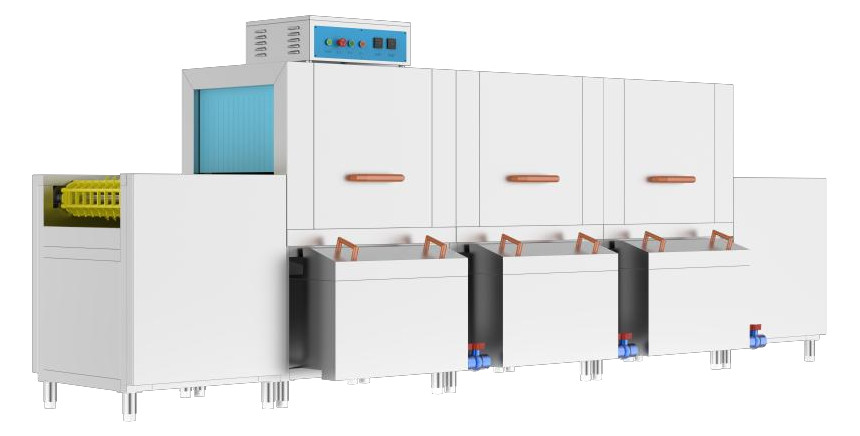 Automatic Basket Washing Machine Vacuum Dryer 380V 50Hz Energy Saving