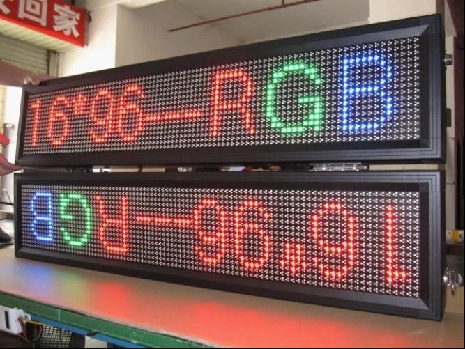 Multifunction Colorful Programmable LED Sign P10 for Commercial Advertising