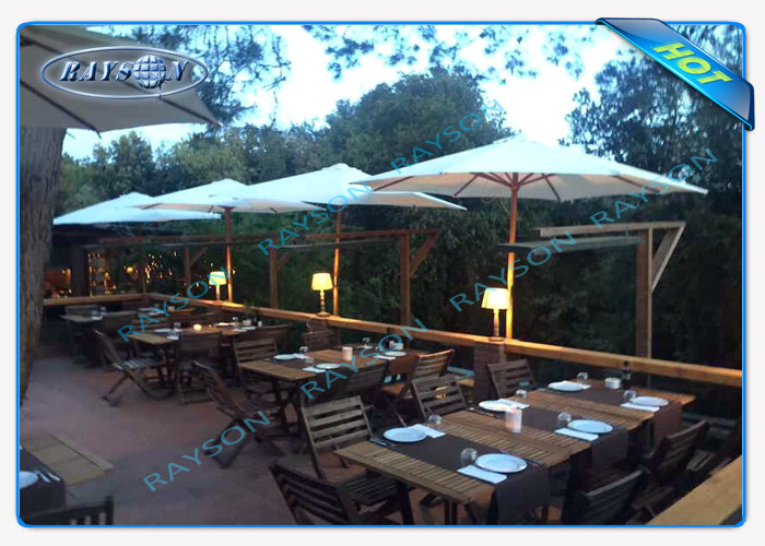 ABACTERIAL Resturant Non Woven Tablecloth Disposable For Napkin