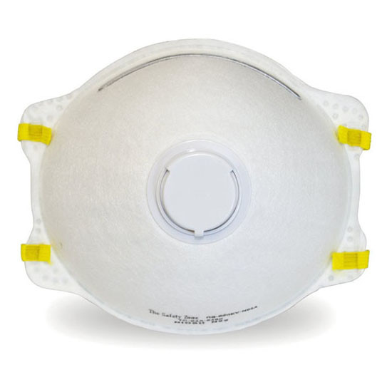 Antibacterial Valved Dust Mask High Filtration Capacity Anti Bacteria