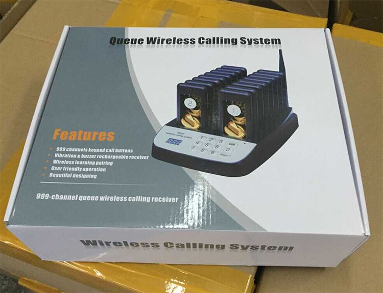 16 pagers restaurant wireless coaster pager sysetm with good quality and cheap price