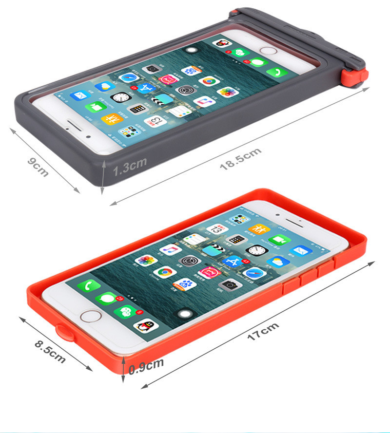 Universal IP68 Waterproof Phone Bags PE Dustproof Touch Screen for Iphone Samsung Huawei