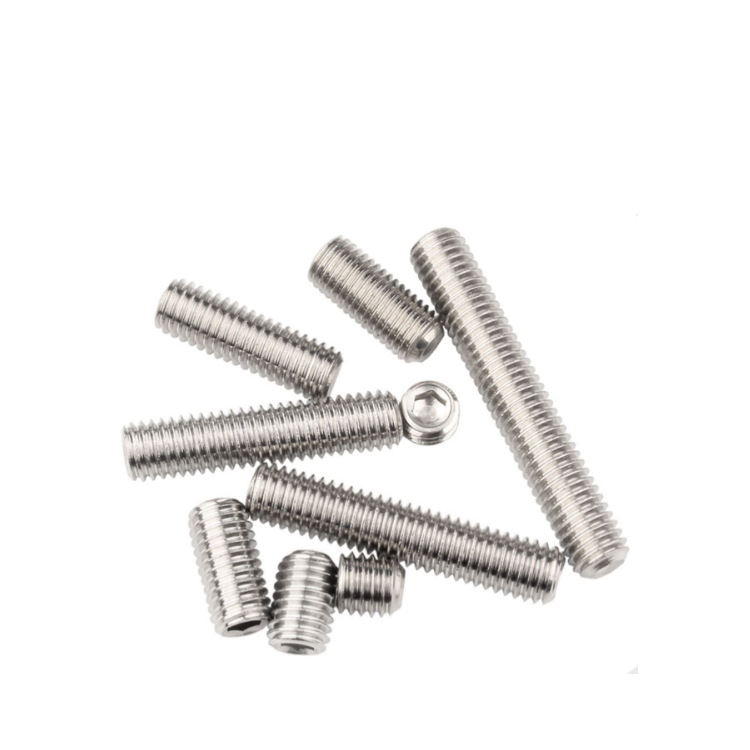 Set Screw Hexagon Socket DIN913 M3 M4 M5 M6 M8 M10 M12 M14 M16 M18 M20 M24 Flat Point