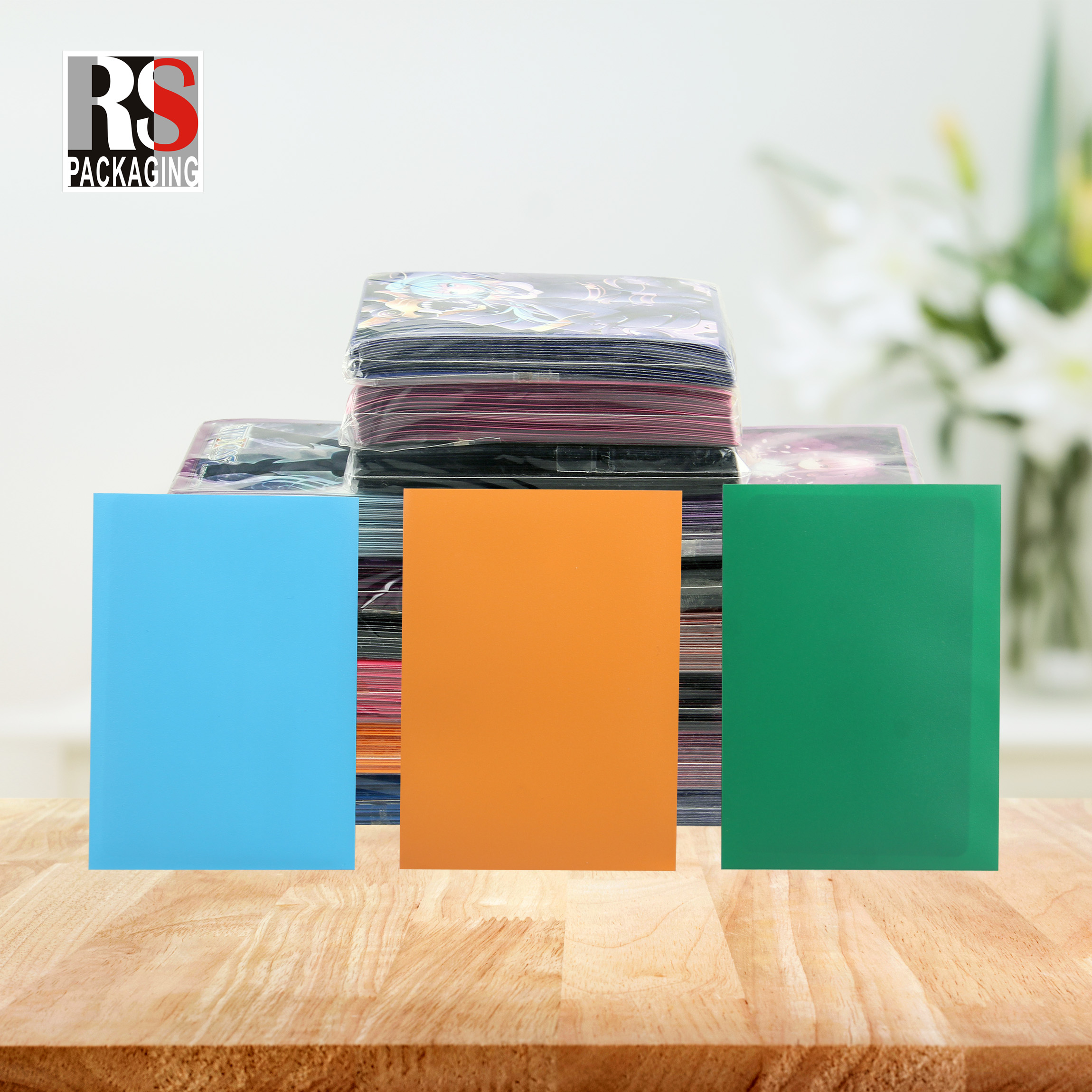 PP Matte Transparent Clear Game Card Sleeves Customized Trading Card Holders