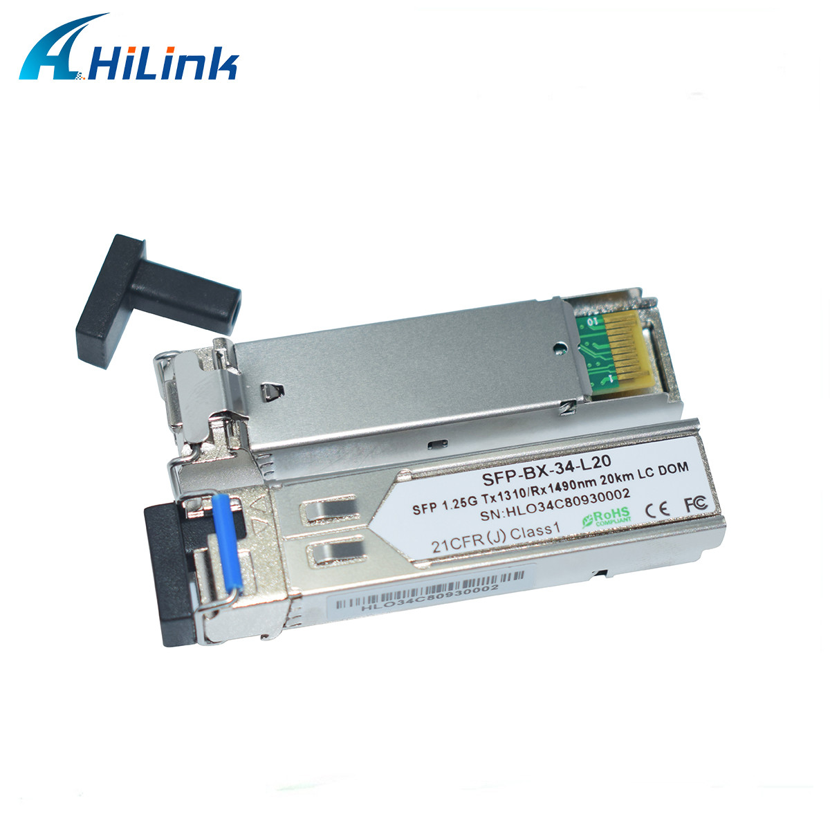 BIDI SFP Transceiver Modules 1.25G 1310/1490nm 20KM SC/LC Simplex Module