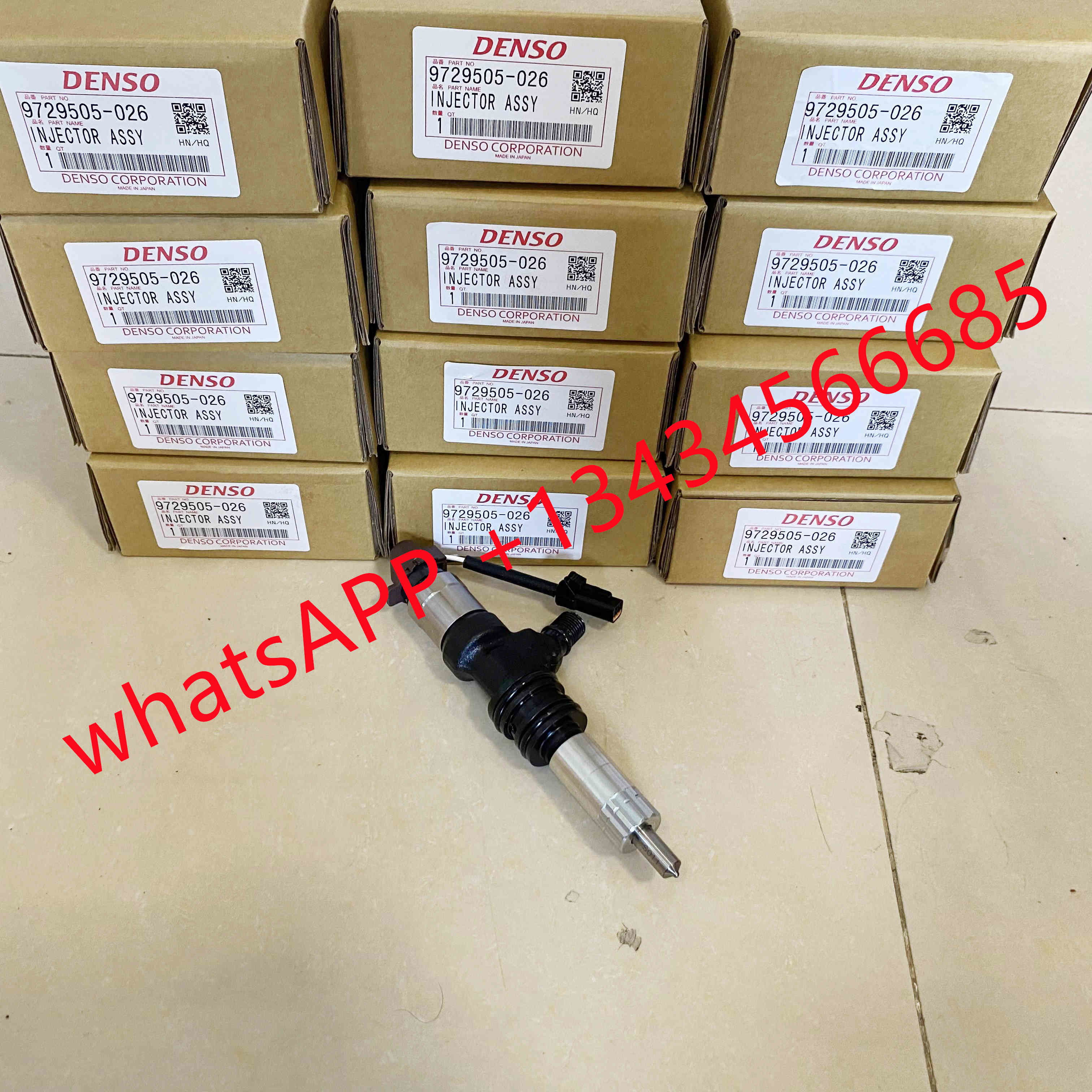 295050-0260,ME306476,9729505-026 genuine new common rail injector for Mitsubishi FUSO 6M60T