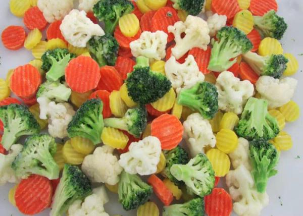Quality BRC Certified 100% Fresh Delicious IQF Bulk Frozen Mixed Vegetables for sale