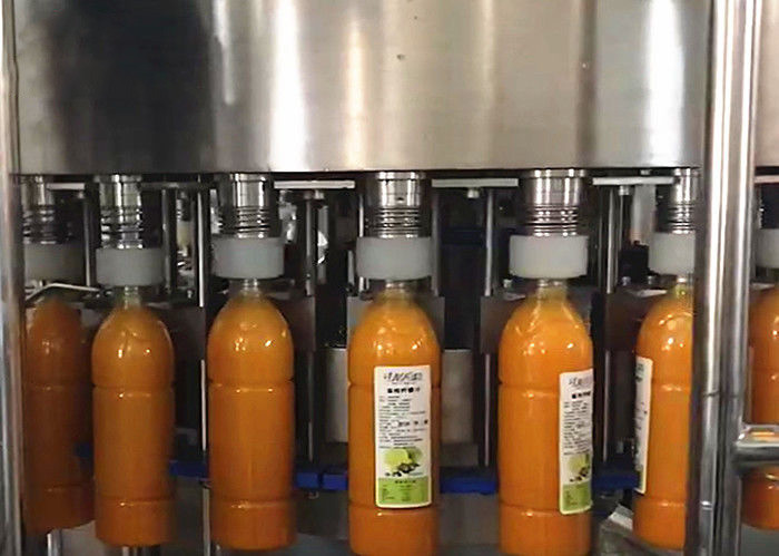 Rinsing Filling Capping Monoblock Liquid Filling Machine