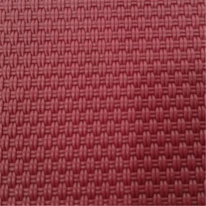 Weatherproof Woven Polyester Mesh Fabric 70% Pvc Material Tear Resistant