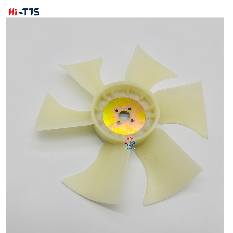4TNV88 4 Holes 6 Leaves Fan Blade For Yan-mar Engine Spare Part