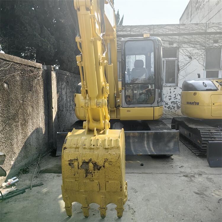 Mini Komatsu PC78 Crawler Excavator 7 Ton Used in Japan with Original Hydraulic Valve