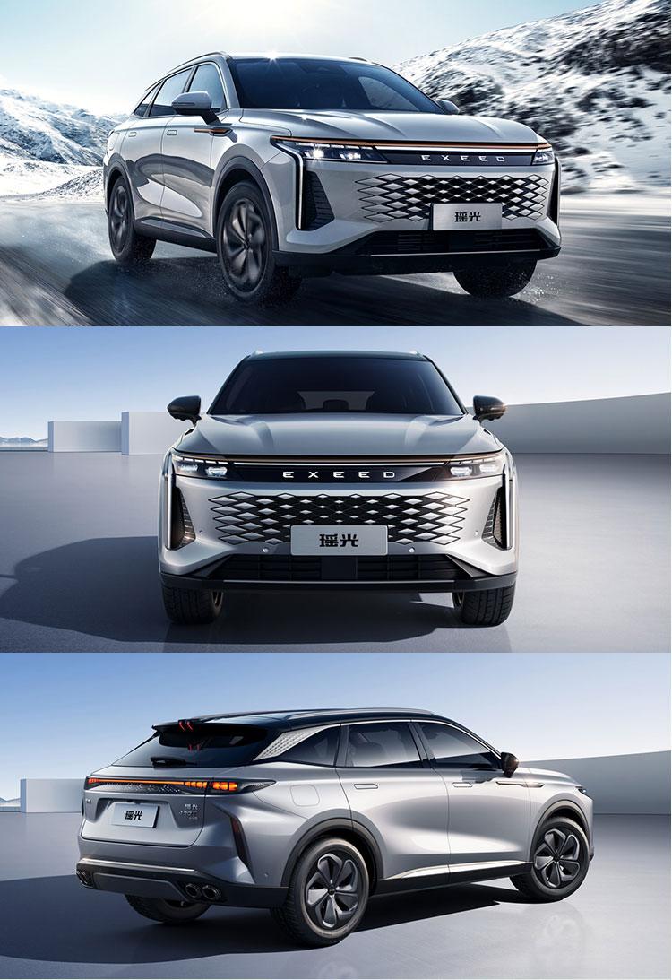Exeed Yaoguang 2024 Cars Gas Petrol White High Speed Zhuifeng ET i LingYun Lanyue VX TXL Auto Large SUV Level in Month 12