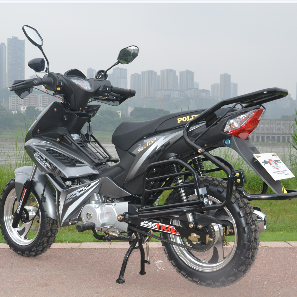 Powerful Engine 4 Stroke 125cc Street Legal Motorcycle 501W - 1000W