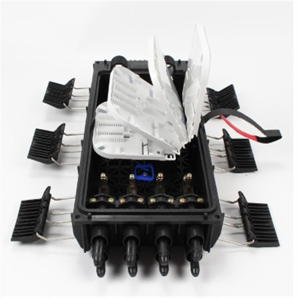 PC ABS Material Fiber Optic Wall Mount Enclosures FTTH 12/24/48 Core High Strength