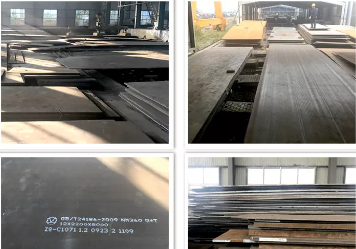 1500mm To 3500mm Wear Resistant Steel Plate Nm360 8mm Thick Steel Plate