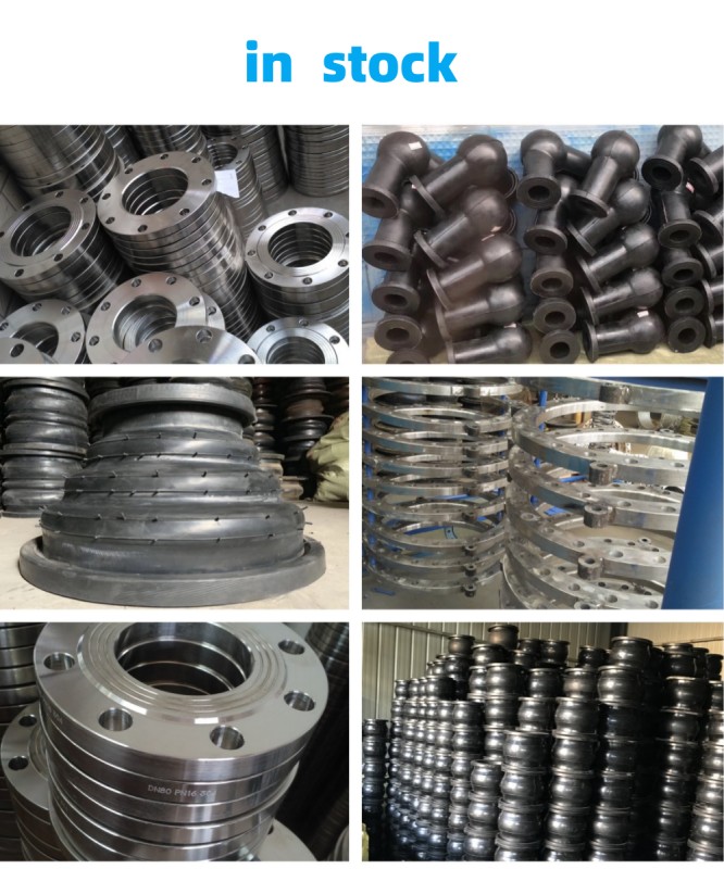 EPDM Eccentric Reducer Rubber Expansion Joint DN200-DN350 Bottom Horizontal Design PTFE-lined Eccentric Reducer For Chemical Pipelines