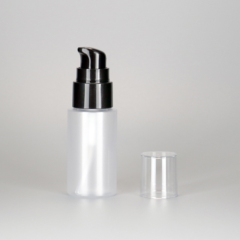 Clear Refillable Plastic Airless Pump Bottles Transparent 4oz 50ml 100ml 120ml 150ml