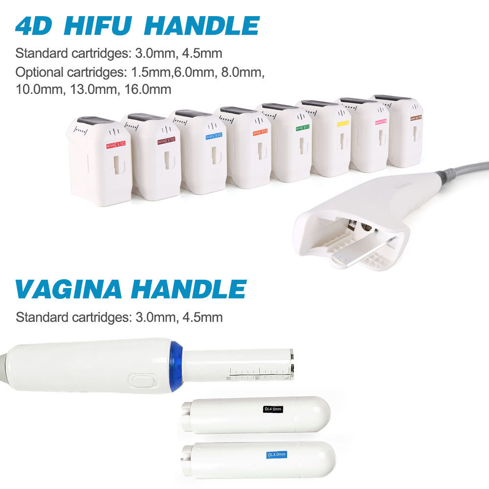 Skin Rejuvenation HIFU 4D Machine , SMAS Cartridges Firming HIFU Treatment Machine
