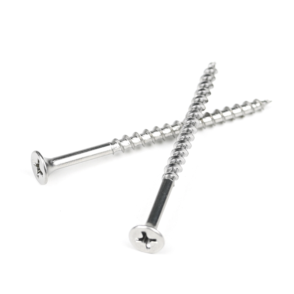 Stainless Steel 410 Decking Screw Phillips Bugle Head Deck Wood Screw For Wood Floor